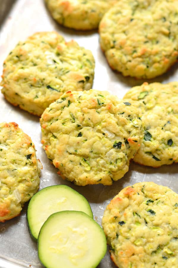 Healthy Zucchini Biscuits {GF, Low Carb, Low Cal} Skinny Fitalicious®