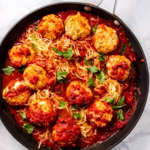 Healthy Spaghetti Squash Meatballs img4