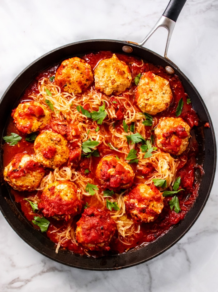 Healthy Spaghetti Squash Meatballs  img4
