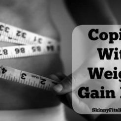 The hardest part about weight loss is learning to have a positive body image and healthy relationship with food, which means coping with weight gain fear.