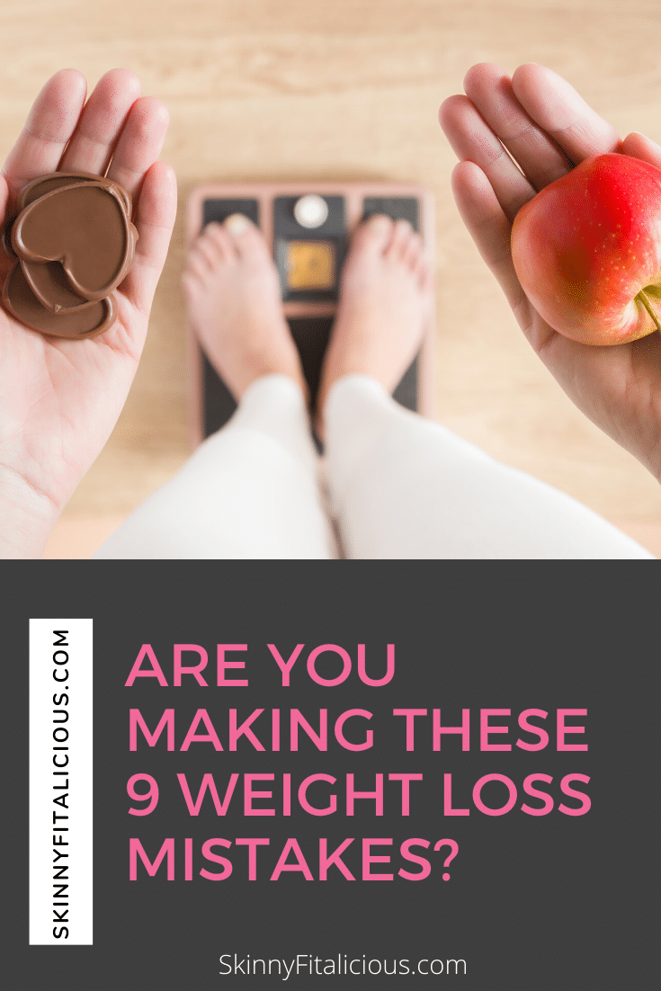 Are you making these 9 weight loss mistakes? Weight loss is more than calories and exercise. Eating for your hormones, making too many changes and more!