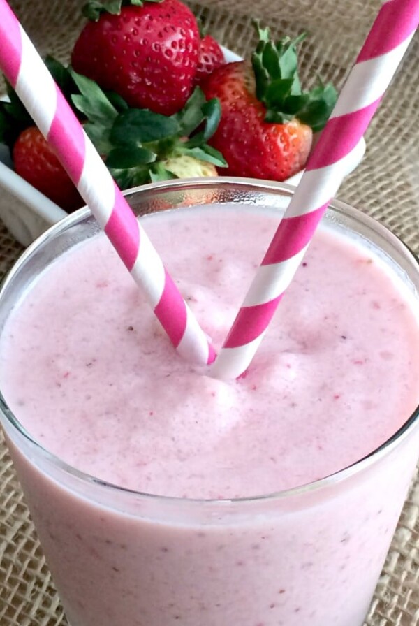 Skinny Strawberry Frappuccino
