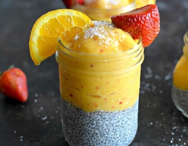 Mango Smoothie Chia Pudding