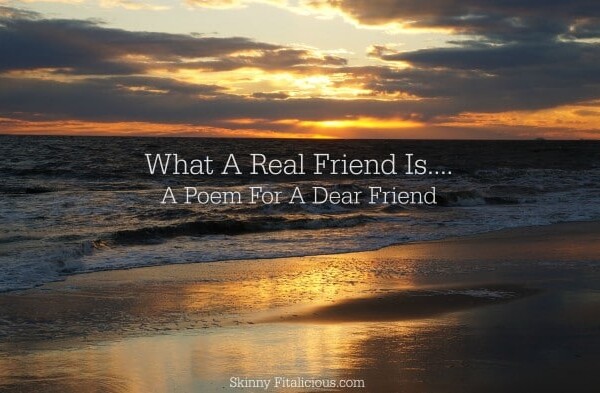 What A Real Friend Is