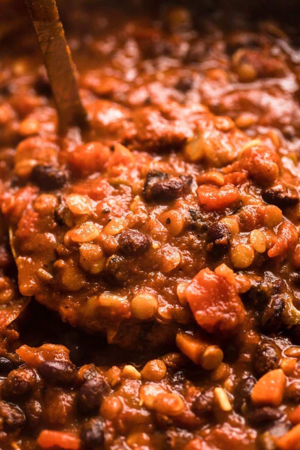 Black Bean Lentil Chili Skinny Fitalicious