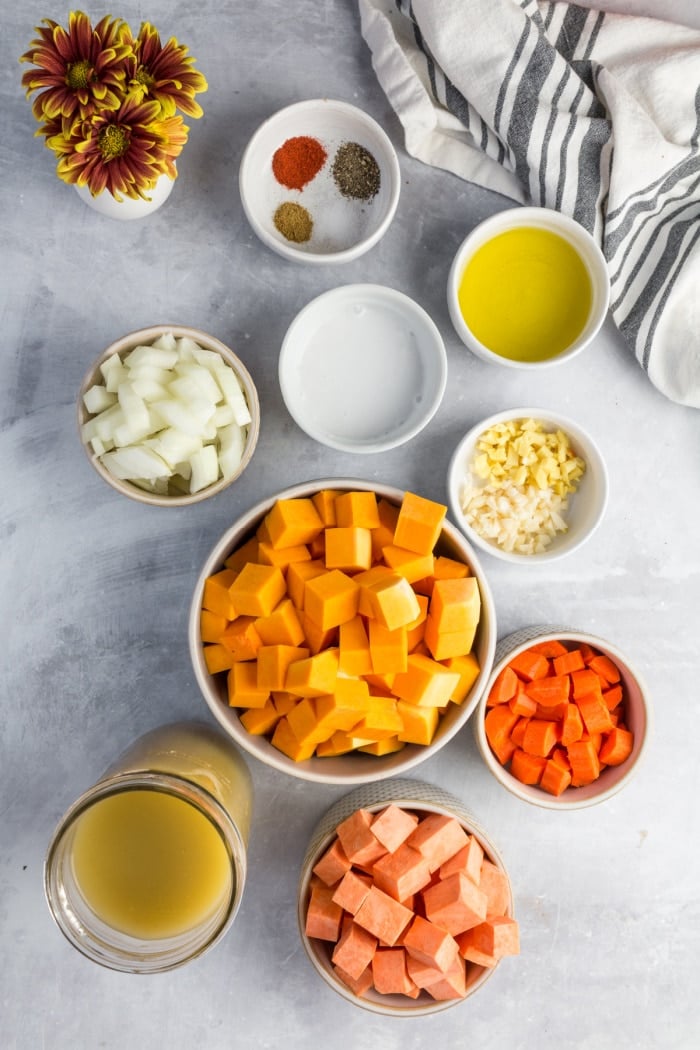 butternut squash soup ingredients