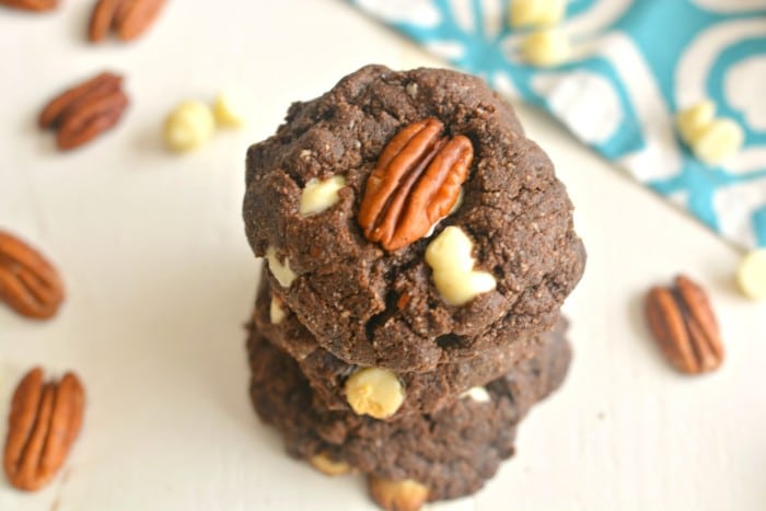 Grain Free White Chocolate Pecan Cookies