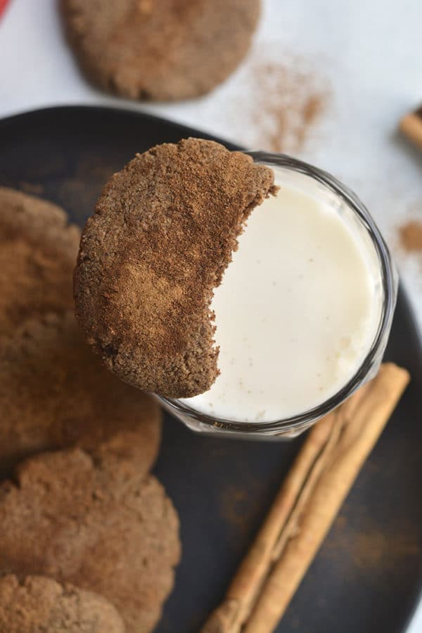 Healthy Grain Free Cinnamon Cookies Skinny Fitalicious®
