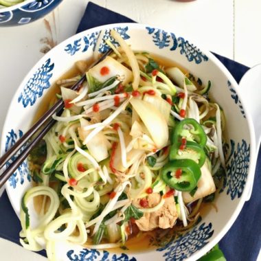 Chicken Pho Zoodles