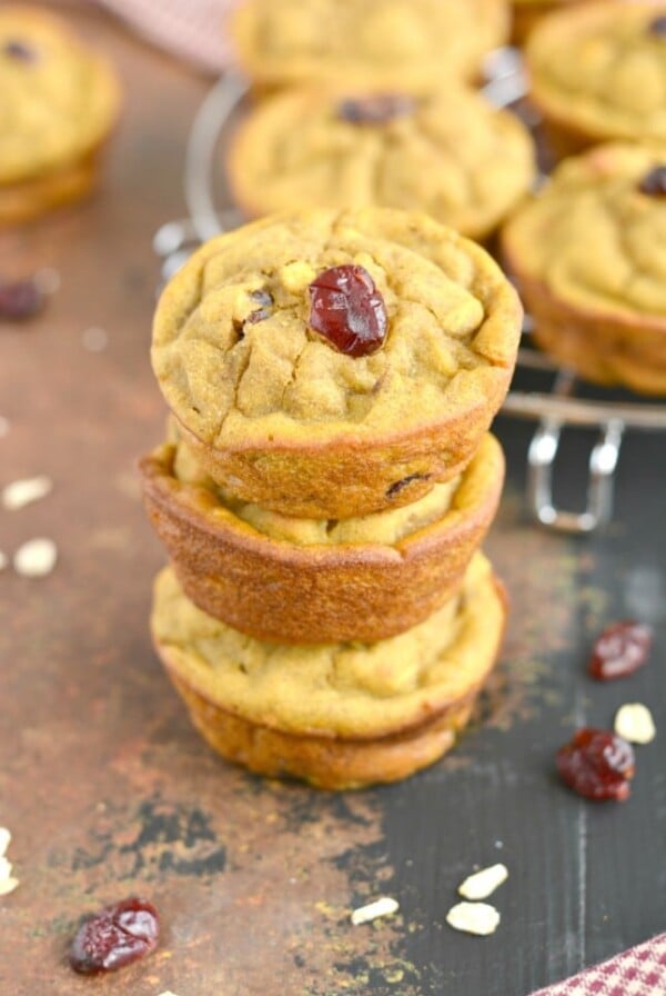 Winter Squash Muffins made with cranberries, cinnamon and butternut squash. Gluten free and low calorie, this cozy muffin is a delicious snack on a winter day!