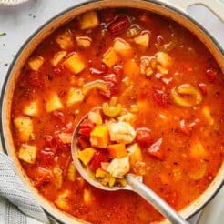 Manhattan Cod Chowder