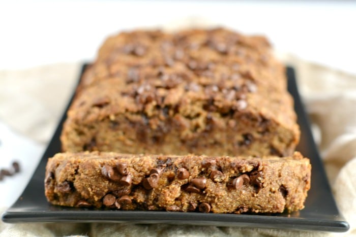 This Ultimate Healthy Chocolate Chip Banana Bread is a chocolate lovers dream! Made with wholesome ingredients and with zero added sugar or oil, this gluten and dairy free banana bread is the ultimate sweet treat!