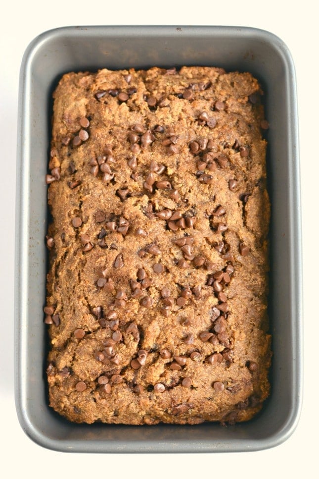 This Ultimate Healthy Chocolate Chip Banana Bread is a chocolate lovers dream! Made with wholesome ingredients and with zero added sugar or oil, this gluten and dairy free banana bread is the ultimate sweet treat!
