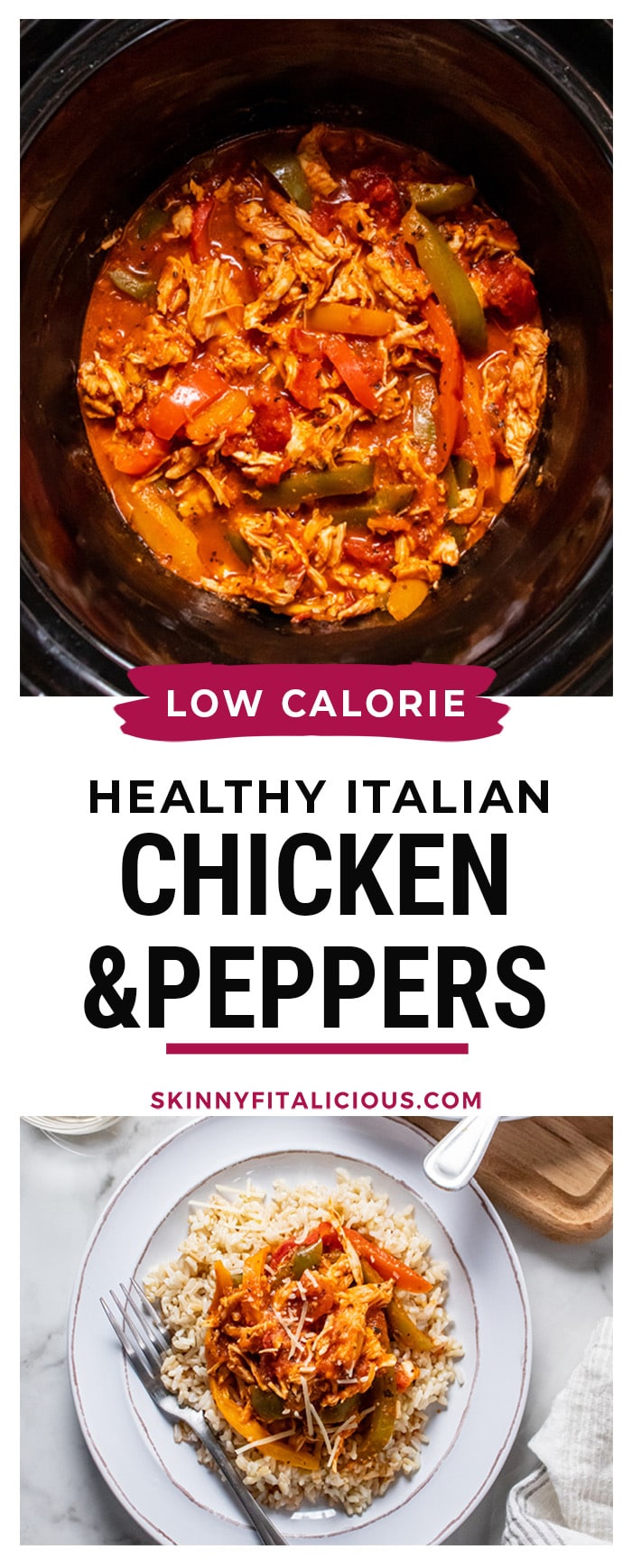healthy Italian chicken and pepper recipe