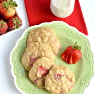 Strawberry Oatmeal Cookies