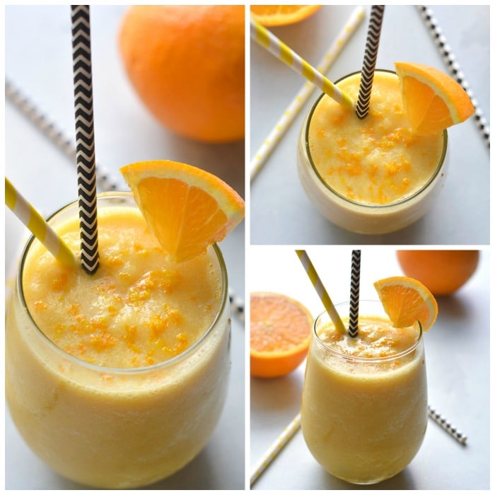 Healthy Orange Julius {Whole30, Paleo, GF, Vegan} Skinny Fitalicious