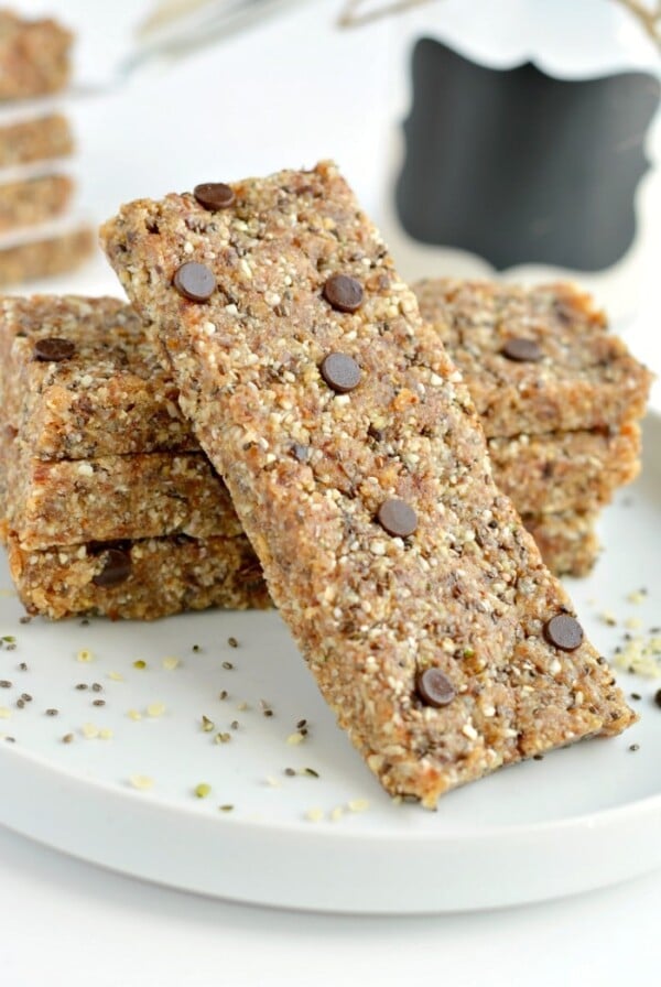 Almond Chia Hemp Flax Bars