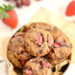 Strawberry Grape Muffins
