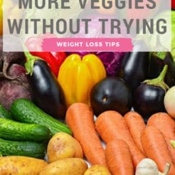 Ever wonder how to eat more vegetables without trying? Today I'm giving you my best tips for sneaking more of the good stuff! Before my weight loss, I NEVER ate vegetables. It took years of trial and error to figure out what I liked and how to sneak them into my diet. Here's my tips for eating veggies for weight loss!