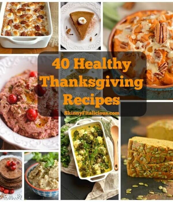 Make Thanksgiving delicious with these comforting and Healthy Thanksgiving Recipes that are sure to make your dinner guests love healthy food!