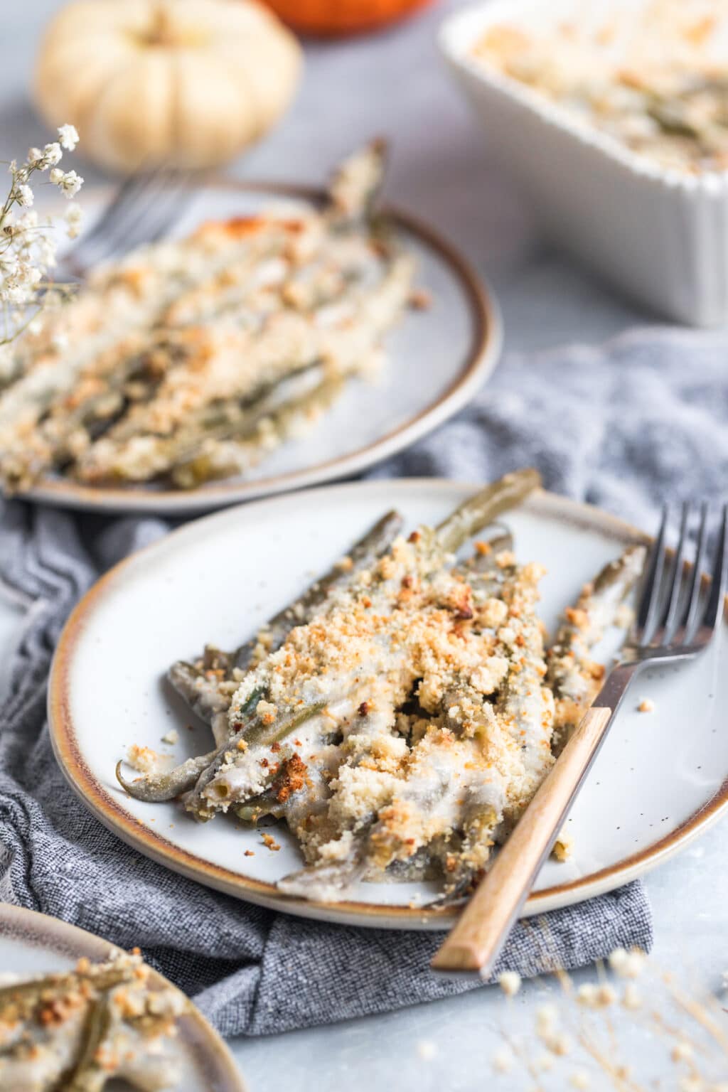 Healthy Green Bean Casserole {Low Carb} Skinny Fitalicious®