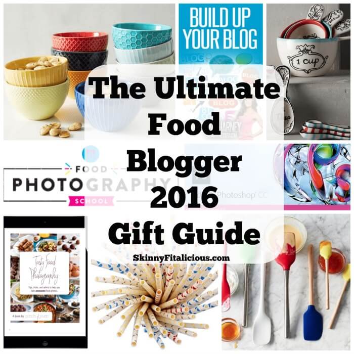 Make a blogger's dreams come true this holiday season by gifting them one of these blogger essentials in this Ultimate Food Blogger Gift Guide 2016!