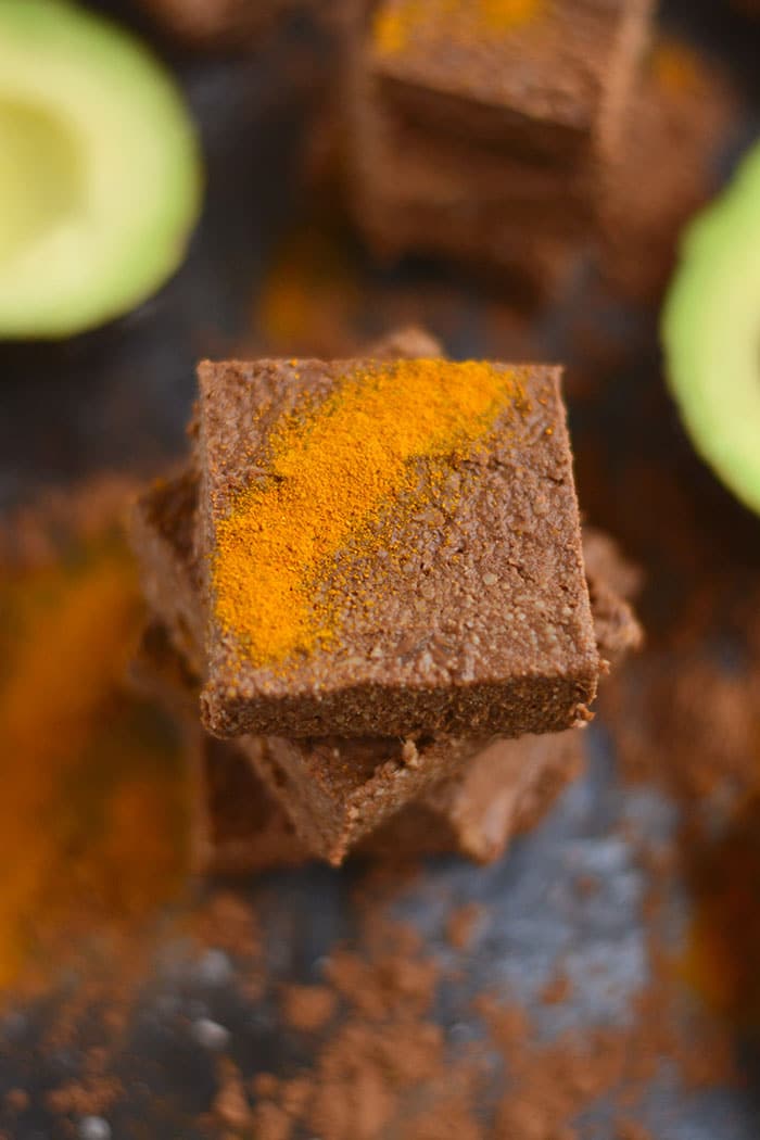 Fudge-y Chocolate Avocado Brownies naturally sweetened and loaded with antioxidants. A delicious and healthy way to satisfy a sweet tooth! Vegan + Paleo + Gluten Free