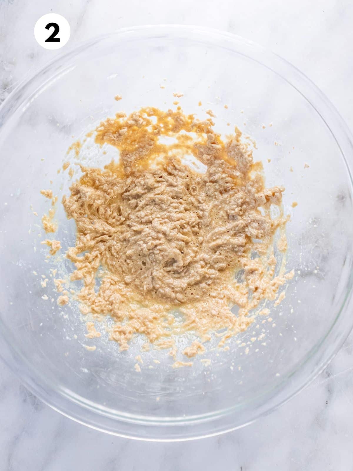 Snickerdoodle batter with an egg added to the sugar and butter mixture. 