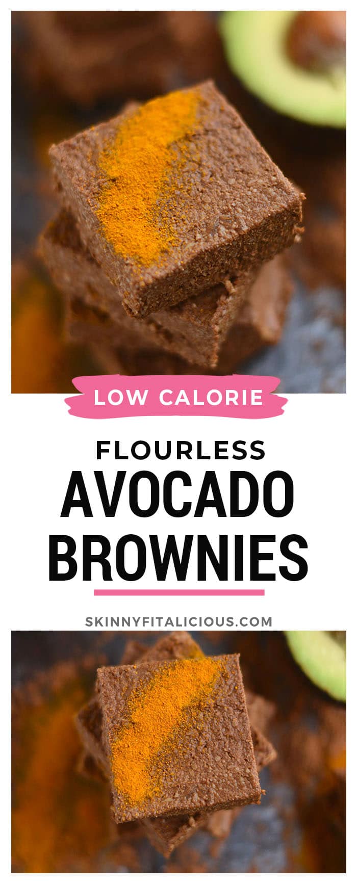 Fudgy Chocolate Avocado Brownies naturally sweetened and loaded with antioxidants. A delicious and healthy way to satisfy a sweet tooth! Vegan + Paleo + Gluten Free