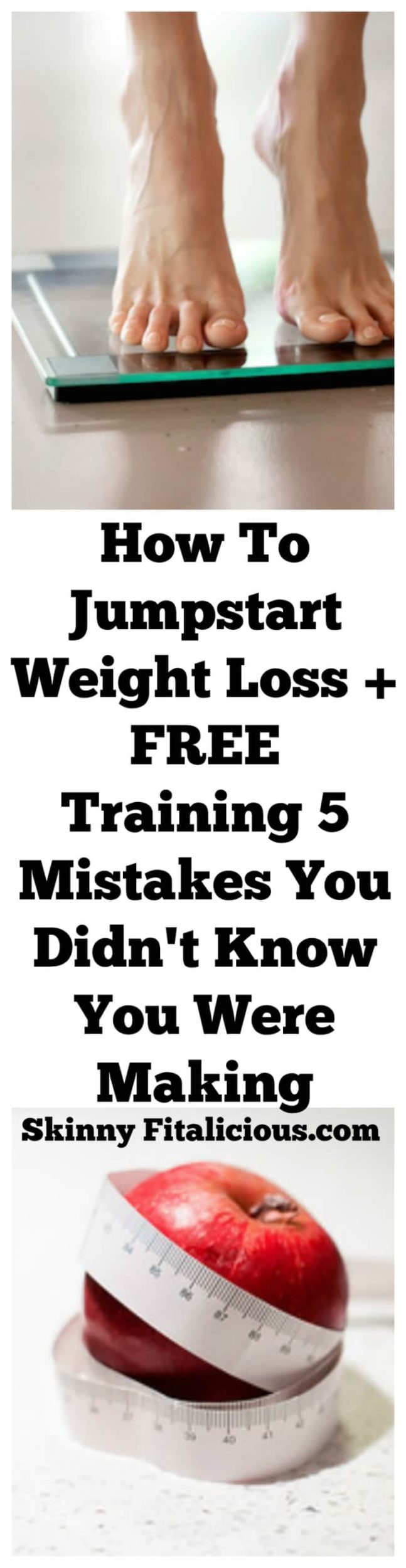 Are you trying to lose weight? Here's how to Jump Start Weight Loss plus a FREE training on 5 weight loss mistakes you didn't know you were making!