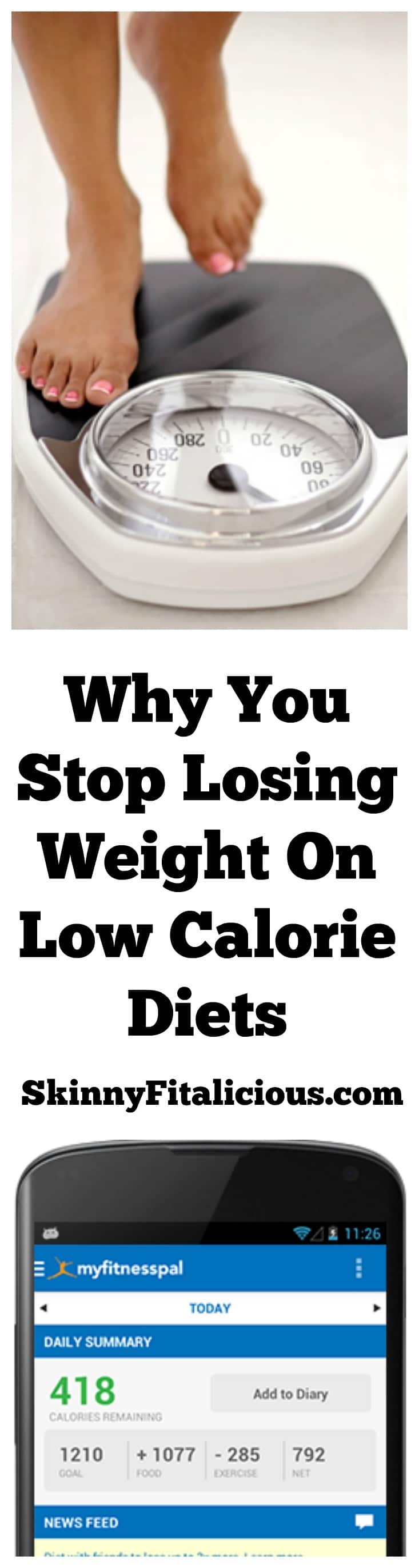 Everything we're told about weight loss is to eat fewer calories to lose weight, but that's not true. Here's Why You Stop Losing Weight On Low Calorie Diets