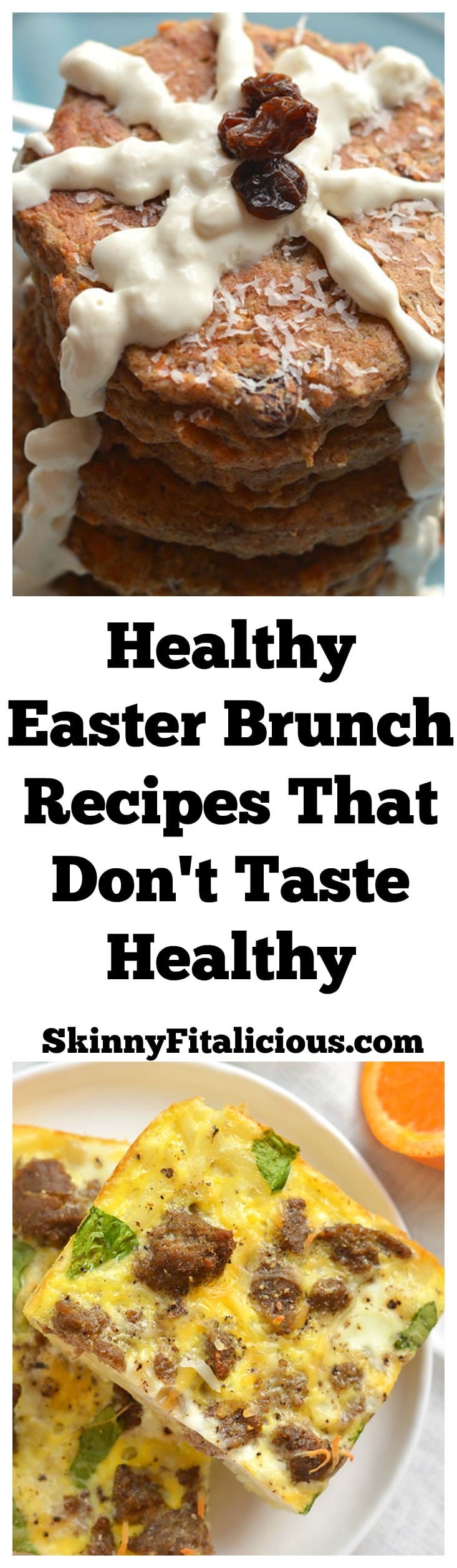 Make meal planning easy with these Healthy Easter Brunch Recipes to entertain family and guests that don't taste healthy and don't take a lot of work!