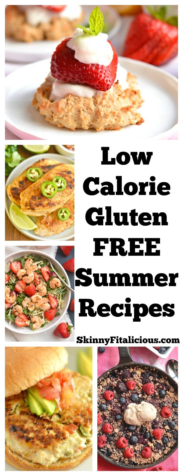 These Low Calorie Summer Recipes are perfect for summer gatherings, BBQ's, parties, or simply enjoying eating good food with family and friends! 