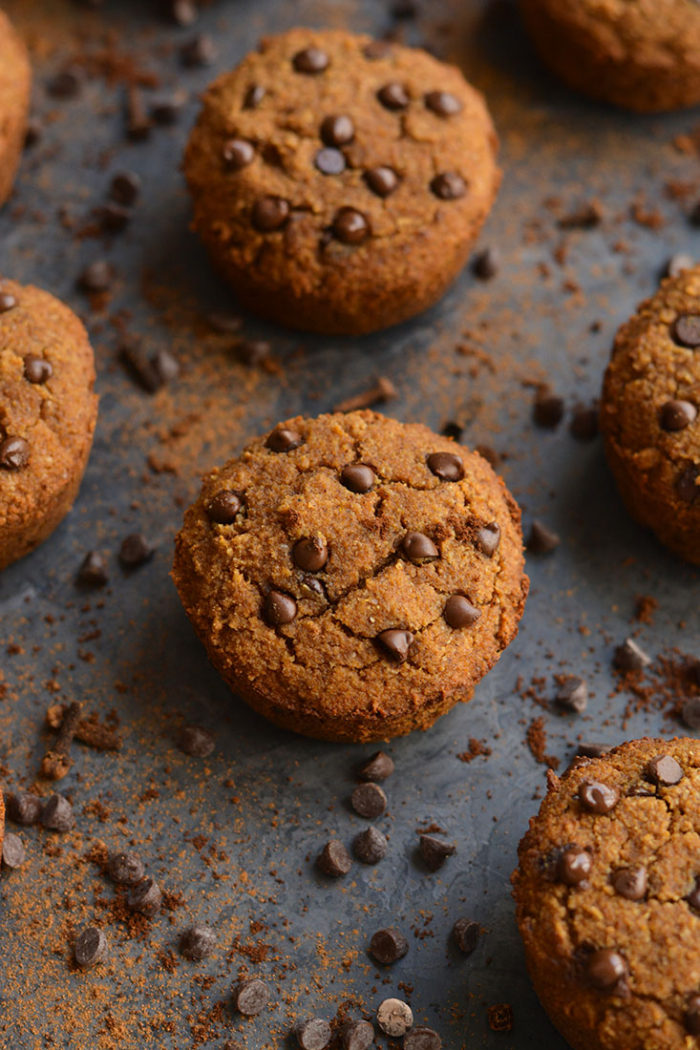 Healthy Almond Flour Pumpkin Muffins Skinny Fitalicious®