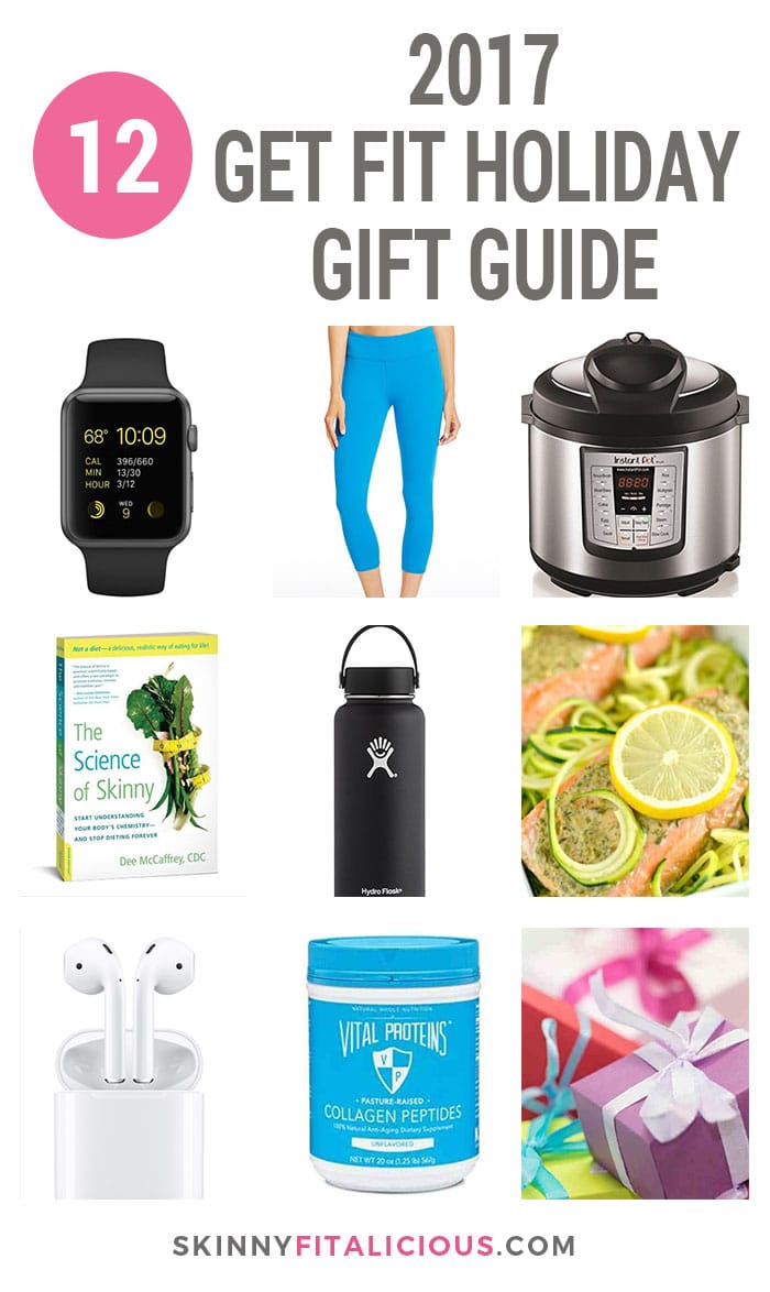 This 2017 Get Fit Holiday Gift Guide is perfect for anyone who wants to kick off the new year with a new healthy goal and lose weight!