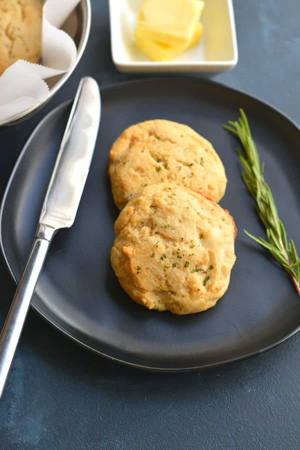 Almond Flour Biscuits {Paleo, GF, Low Cal} Skinny Fitalicious®