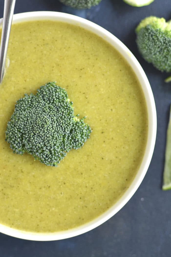 Broccoli Butternut Soup {Vegan, Paleo, Guten Free} Skinny Fitalicious
