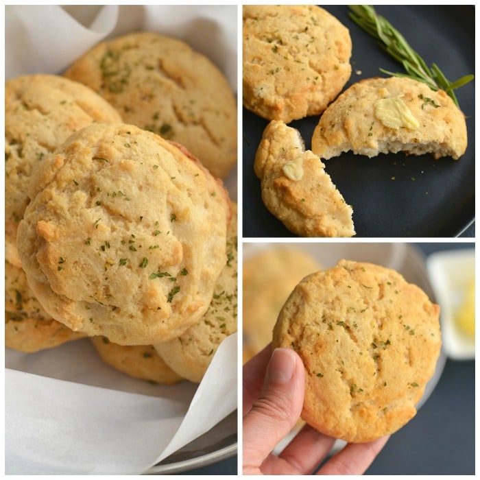 Almond Flour Biscuits {Paleo, GF, Low Cal} Skinny Fitalicious®