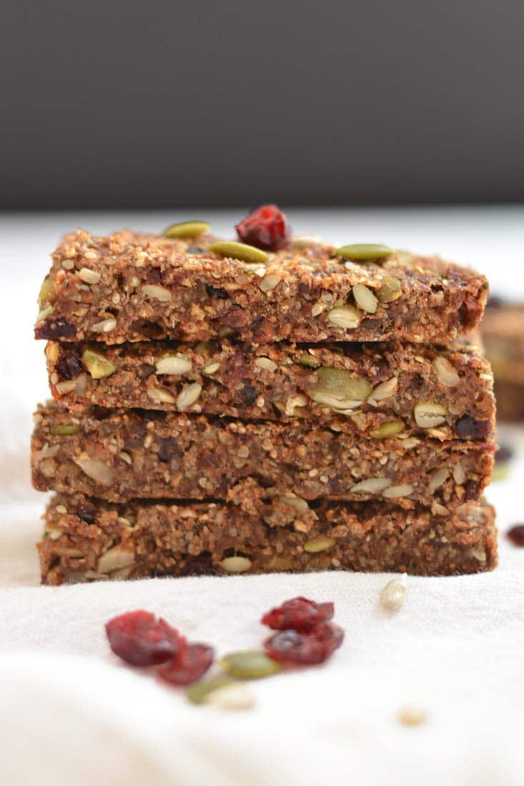 Vegan Hormone Balancing Bars are the perfect snack for getting omega-3's for hormone function. Proper hormone function is key to weight loss & good health.