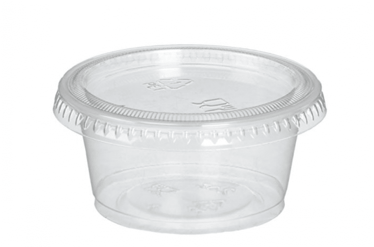 condiment container with lid