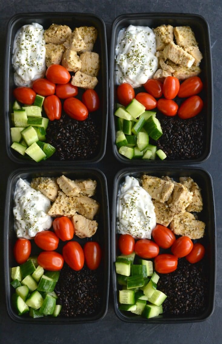 Meal Prep Recipe: Greek Quinoa Meal Prep Jars - Healthy Mama Kris