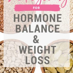 Seed cycling for hormone balance and weight loss can be a powerful tool in regaining your health. Hormones are a critical piece of weight management and of those with amenorrhea. Not only do hormones control your reproduction, but also your metabolism, thyroid, blood sugar and satiety.