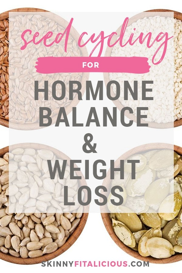 Seed cycling for hormone balance and weight loss can be a powerful tool in regaining your health. Hormones are a critical piece of weight management and of those with amenorrhea. Not only do hormones control your reproduction, but also your metabolism, thyroid, blood sugar and satiety. 