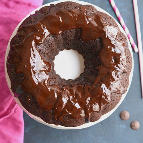 Chocolate Almond Flour Fudge Cake {GF, Paleo} Skinny Fitalicious®