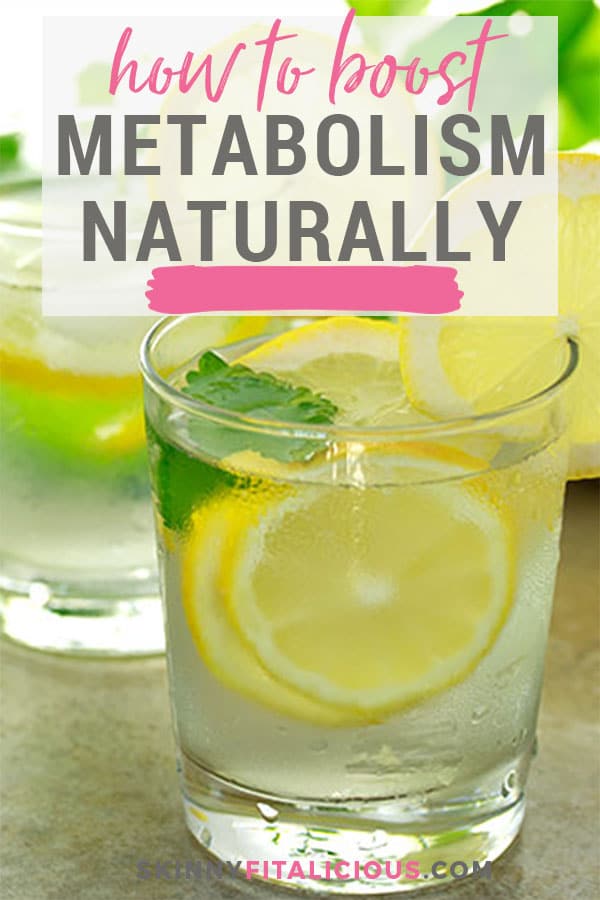 Metabolism is the process by which the body breaks down food for fuel. When your metabolism is slow your body is more likely to store food as fat. This can also be a sign of hormonal imbalances. These are many ways to boost metabolism naturally and train your body to utilize fat more efficiently.