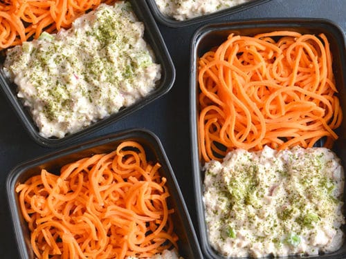 Meal Prep Cottage Cheese Tuna Salad Low Carb Gf Skinny