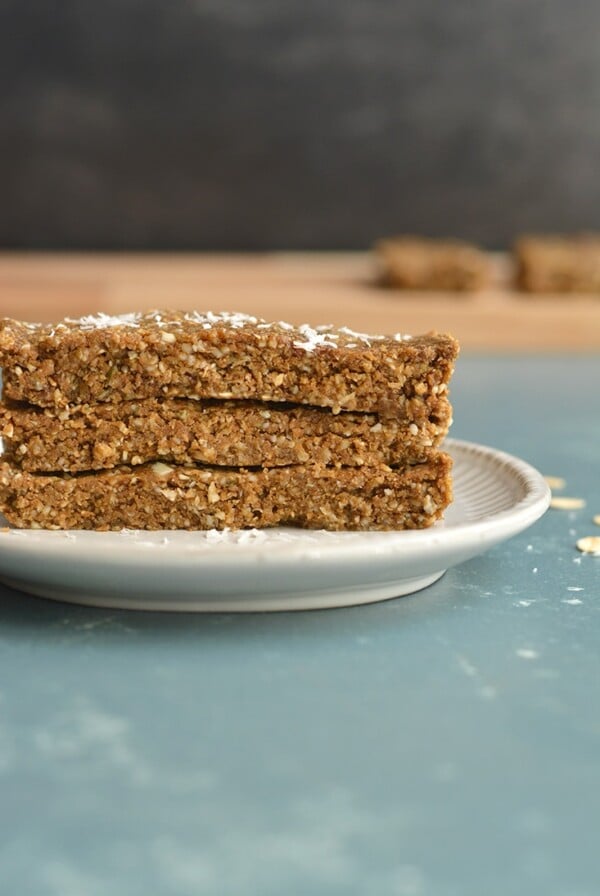 Menopause Bars balanced with protein and minerals to naturally support your body with changing hormones. A delicious, gluten free & Vegan snack that requires no baking, is easy to make in advance and grab when you need a nutritious snack! 