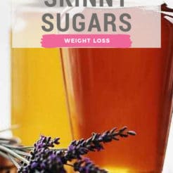 These 6 Healthy Skinny Sugar substitutes I recommend for losing weight. These offer an array of health benefits that go beyond satisfying your sweet tooth!
