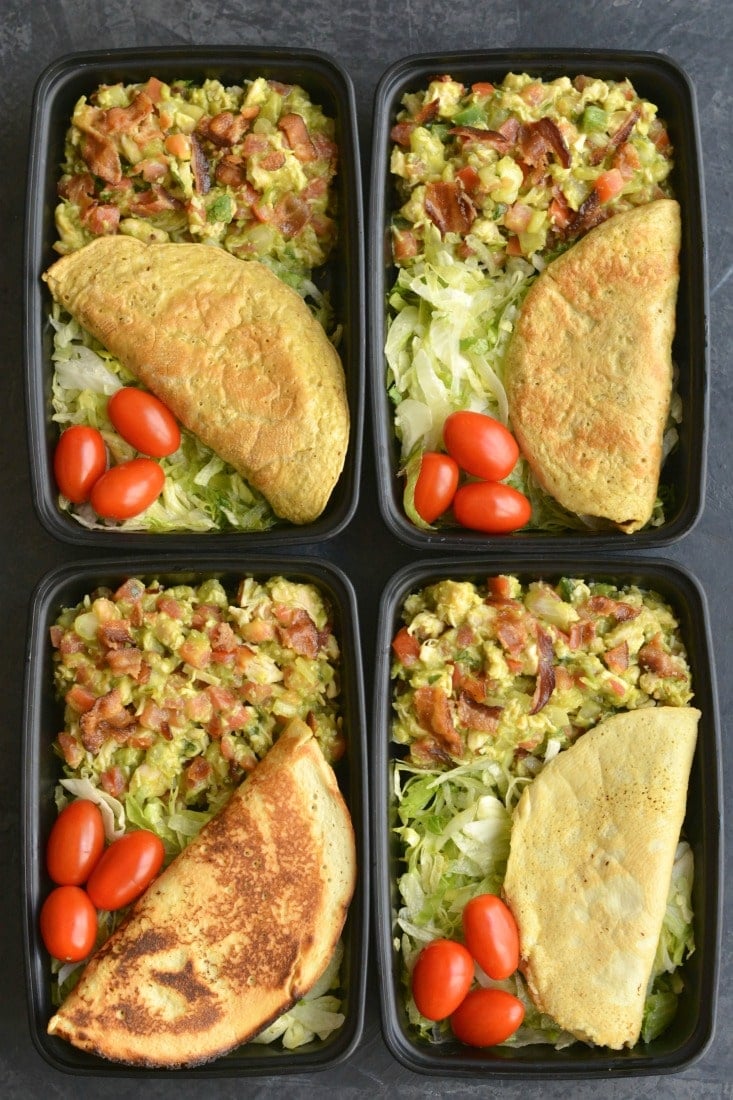 Spiksplinternieuw Meal Prep Bacon Guacamole Chicken Salad {Paleo} - Skinny Fitalicious AT-07