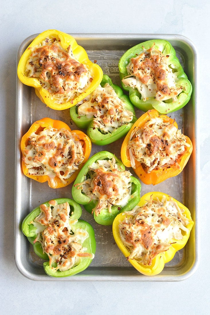 Chicken Philly Cheesesteak Meal Prep Bowls - Mary's Whole Life